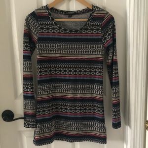 About A Girl - long sleeve fitted shirt sz small